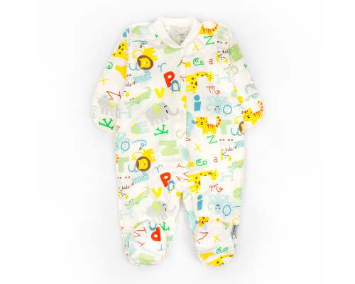 Чоловічок на кнопках Alphabet футер