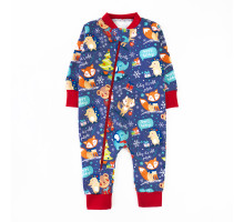 Чоловічок на блискавці з новорічною тематикою Christmas Fox