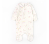 Чоловічок для немовлят з начосом діагональна застібка Rainbow