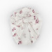Комплект человечек с шапочкой для девочки Burgundy bouquet