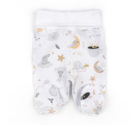 Ползуны для младенцев из футера Оn the moon наружные швы