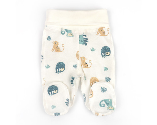 Ползуны для младенцев Lemurs футер