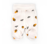 Ползуны для новорожденных с начесом Lion