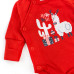 Комплект для немовлят боді повзуни шапочка Christmas llama