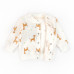 329623 Костюм дитячий "Cute giraffes": бомпер, штанці, боді з коротким рукавом, футер/інтерлок