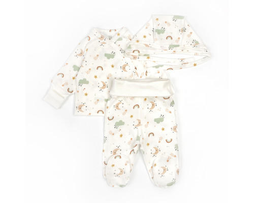 Комплект з трьох предметів для немовлят Coffee month