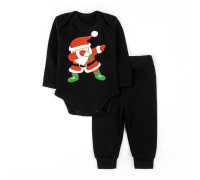  Детский праздничный комплект с начесом Santa Claus