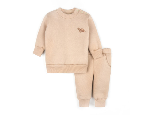Комплект детский на флисе бежевый Turtle