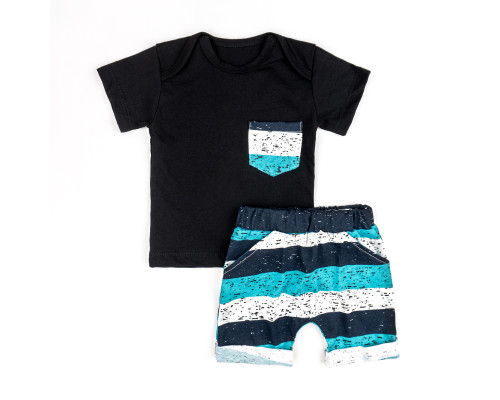 Комплект шорты футболка для мальчика Stripes