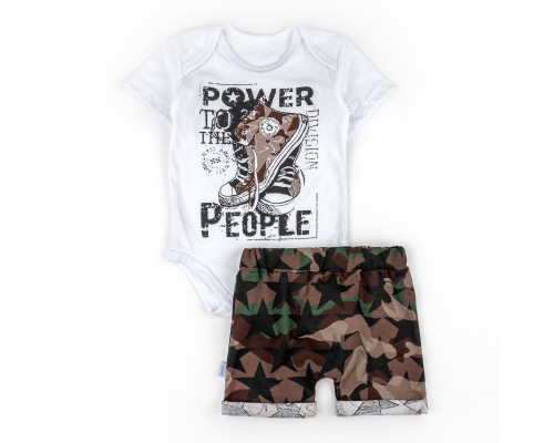 Комплект для мальчика POWER боди и шорты