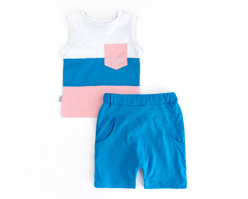 Комплект для мальчиков майка и шорты Stripes