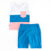 Комплект для хлопчиків майка і шорти Stripes