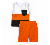 Комплект для мальчика майка и шорты Stripes