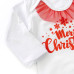 Новорічний комплект для дівчинки з червоною фатиновою спідницею My first Christmas