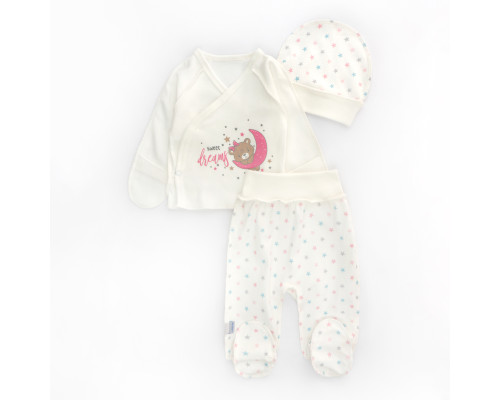 Комплект распашонка ползуны шапочка Dream