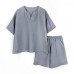Костюм дитячий футболка та шорти Grey