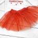 Новорічний комплект для дівчинки з червоною фатіновою спідницею My first Christmas
