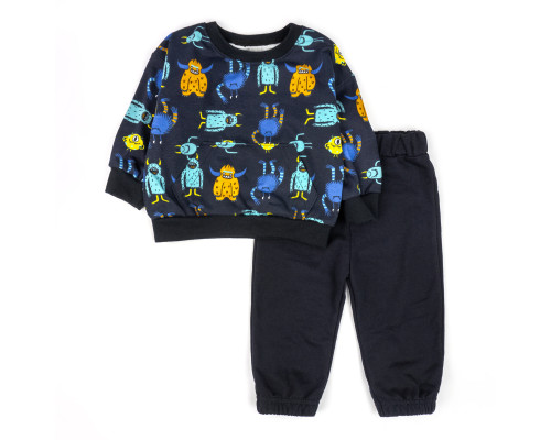 Комплект для мальчика начесом Little monsters