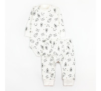 Комплектик для малышей от трех месяцев Milk боди со штанами