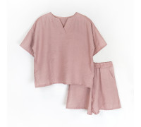 Костюм для дівчинки футболка та шорти Dusty Rose