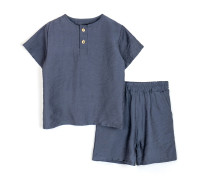 Костюм дитячий футболка та шорти Dark Grey