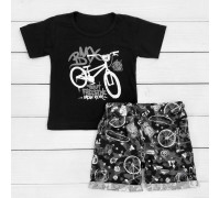 Комплект для мальчика BMX с футболкой и шортами