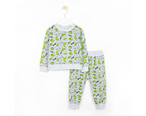 Костюм для мальчика Dino из ткани двунить Костюм для мальчика Dino из ткани двунить