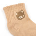 Шкарпетки дитячі однотонні з вишивкою ведмедика Bear