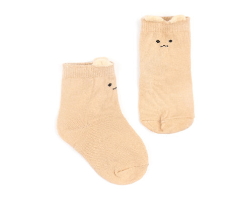 Детские однотонные носки Cute Ears