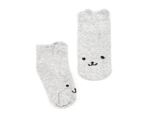 Детские однотонные носки Cute Ears