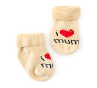Шкарпетки для немовлят I love mum