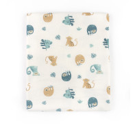 Пеленка для младенцев с животными Lemur футер
