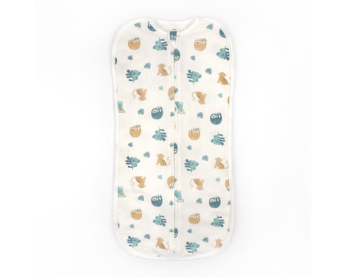 Пелюшка-кокон з футера на блискавці Lemurs