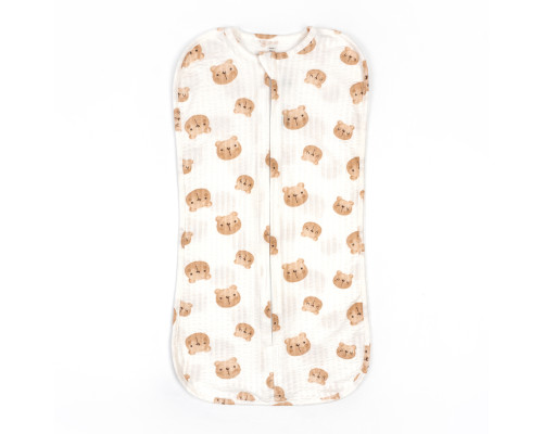 Пеленка-кокон на молнии Bears интерлок
