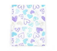 Пеленка детская ситец Colored heart