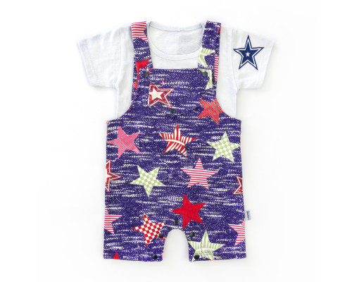 Комбинезон-песочник и футболочка Stars