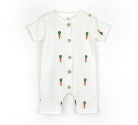 Пісочник для немовлят на ґудзиках з морквами Carrots Пісочник для немовлят на ґудзиках з морквами Carrots