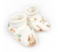 Пінетки на манжеті для немовлят Bunnies футер