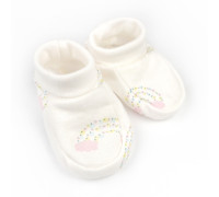 Пінетки на манжеті футер Rainbow