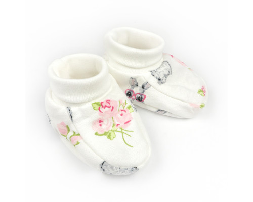 Пінетки для дівчинки на манжеті Cute Bunny