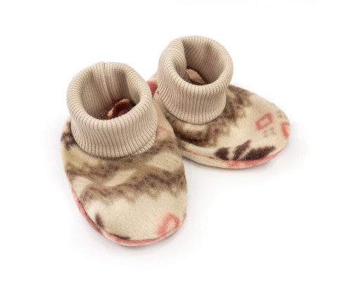 Пінетки для немовлят на манжеті фліс Scandinavia