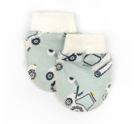 Царапки на манжеті з машинами Excavator інтерлок