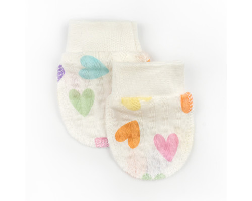 Царапки на манжете интерлок Hearts