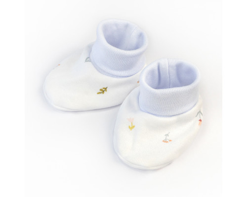 Пінетки для дівчаток на манжеті Field flowers