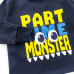 Пижама детская утепленная с монстриками Little Monster
