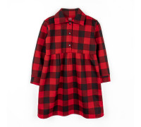 Сукня з начосом в клітинку Plaid