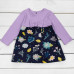 Детское нарядное платье Цветок фиолетового цвета