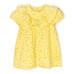 Платье для девочки с цветочкми Flowers on yellow