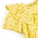Платье для девочки с цветочкми Flowers on yellow