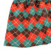 Сукня дитяча в клітку з тканини з начісом Christmas